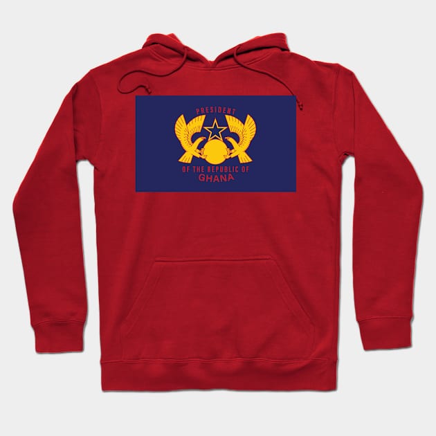 Flag of The President of Ghana Hoodie by Wickedcartoons